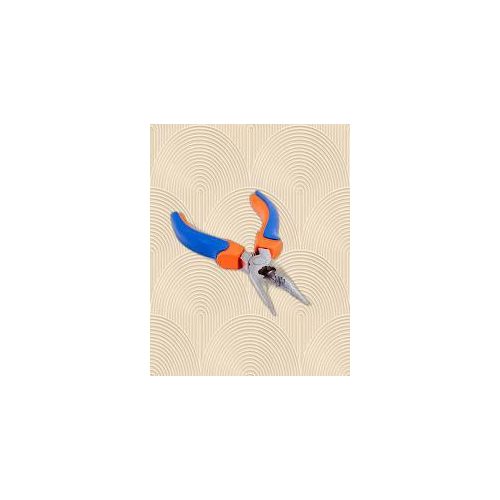 Fogó mikrogyűrűzéshez - rozsdamentes acél fogó ergonomikus markolattal