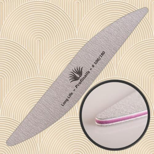 PN körömreszelő wave fehér 100/180 reszelő