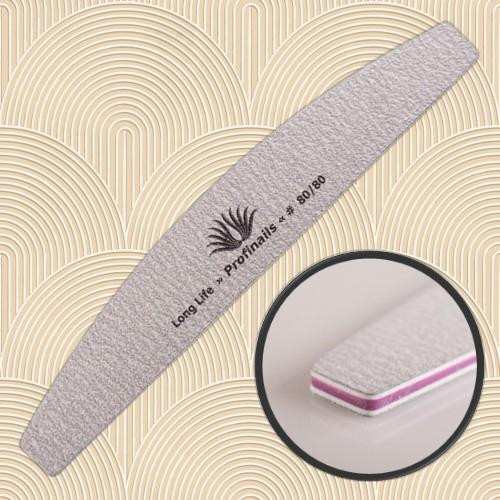 PN körömreszelő íves zebra 80/80