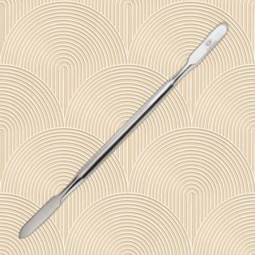 PN zselékeverő fém spatula - műkörömépítéshez ideális eszköz