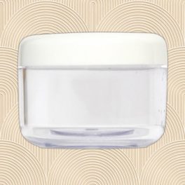 Tégely víztiszta 50ml - műanyag tárolótégely