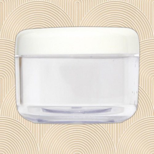 Tégely víztiszta 50ml - műanyag tárolótégely