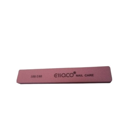 Essaco buffer 100/180 rózsaszín körömcsiszoló pálcája