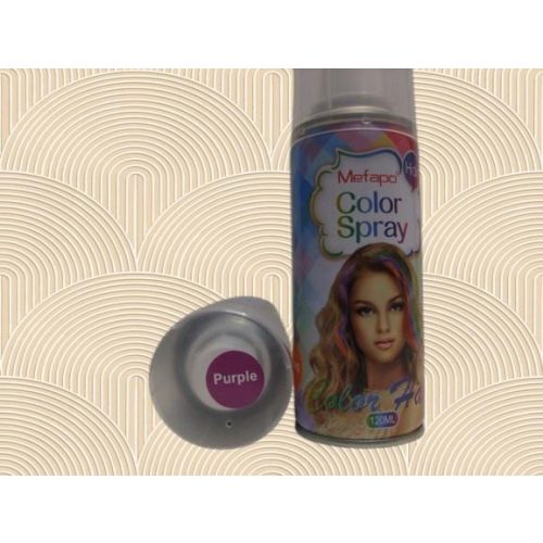Mefapo hajszín spray lila - lila hajfesték spray