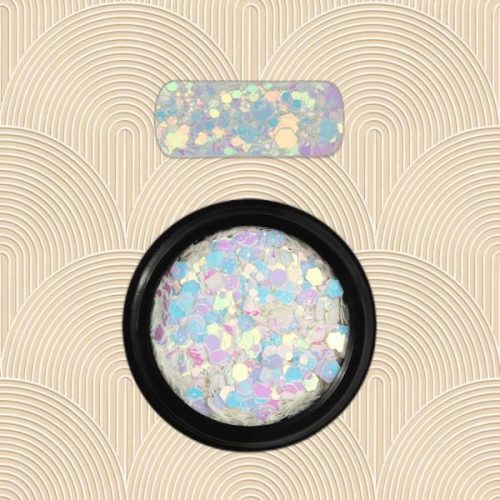 Moyra holo glitter mix 12 holografikus glitter keverék