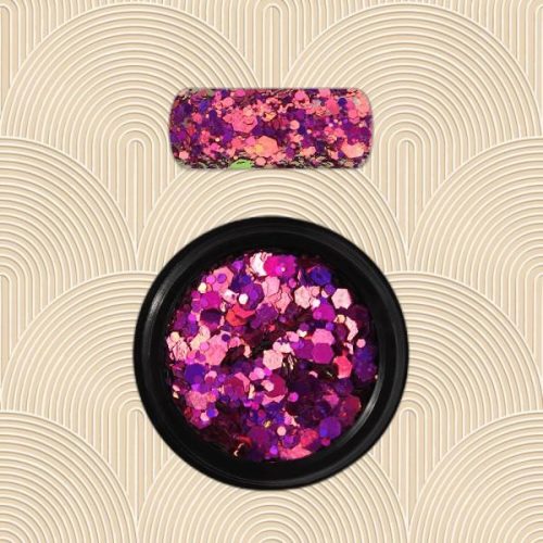 Moyra holo glitter mix 13 - holografikus glitter keverék