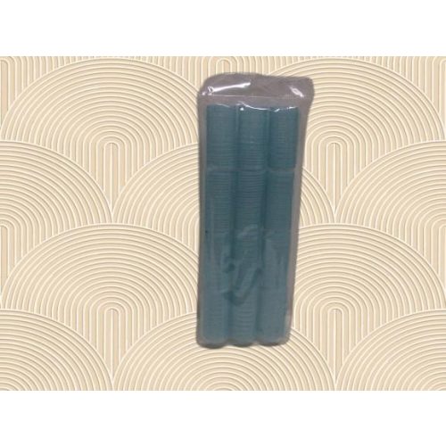 Hajcsav.öntap.vil.kék 28mm12db hajcsavarók