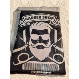 Vágókendõ kapcsos fek.barber - Fekete színű fodrászati vágókendő