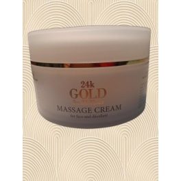 G.Green Masszázskrém gold 200ml - luxus minőségű masszázskrém arany pigmentekkel
