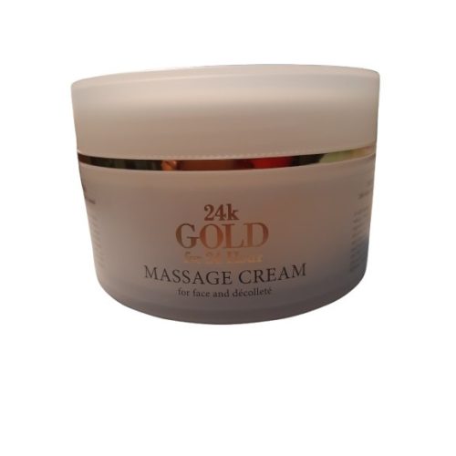G.Green Masszázskrém gold 200ml - luxus minőségű masszázskrém arany pigmentekkel