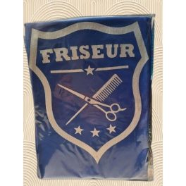 Vágókendõ kötõs logó s.kék friseur - Fodrászati és műkörömépítő vágókendő