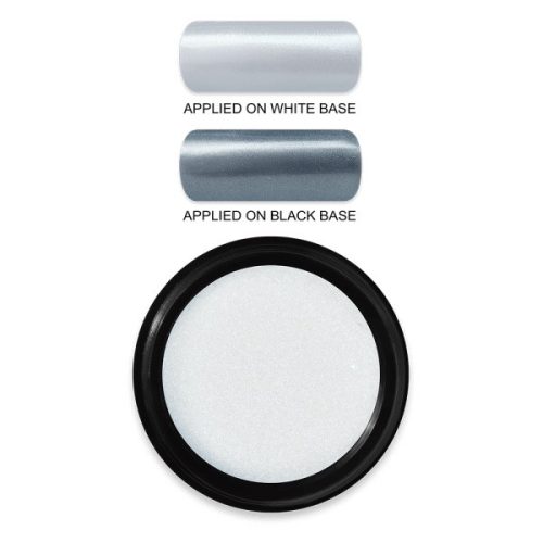 Moyra Shell Effect powder ezüst por
