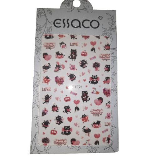 Essaco köröm matrica F1021 - körömminták