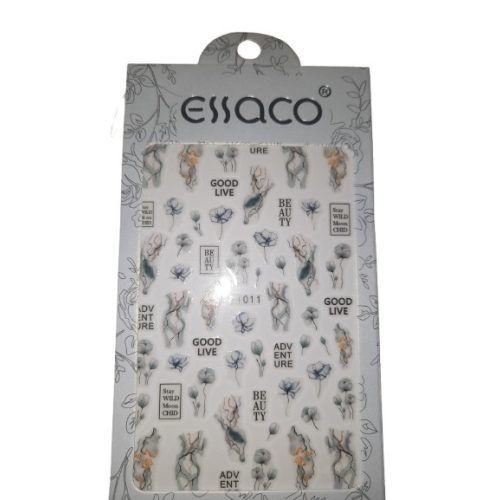 Essaco köröm matrica F1011 - körömdekoráció