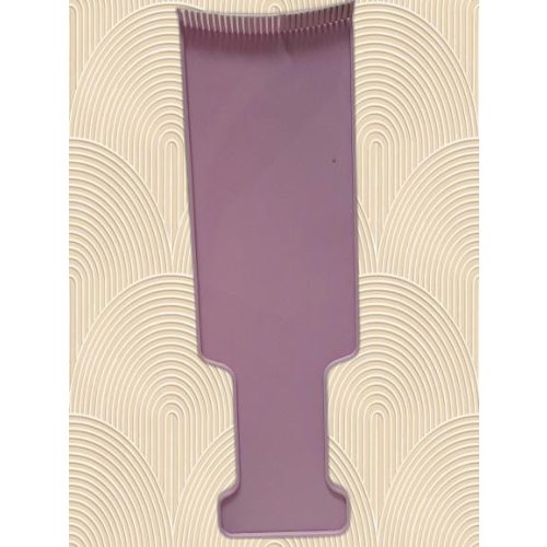 Melírlapát fésûs nyeles lila - hajfestés és hajszínezés eszköze