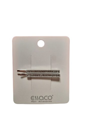 Essaco hullámcsat ezüst köves