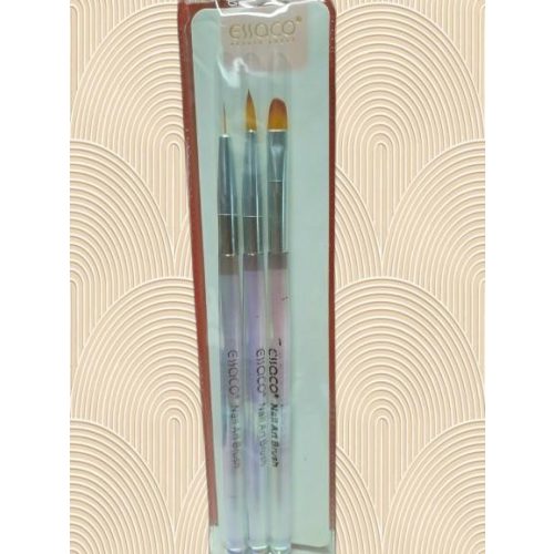 Essaco Köröm ecset szett 3DB - műköröm ecsetek