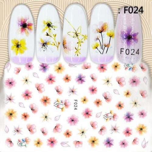 Essaco Körömmatrica F024 - műköröm díszítő matrica