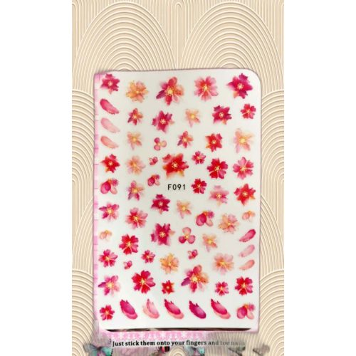 Essaco Körömmatrica F091 - Műkörmös matricák