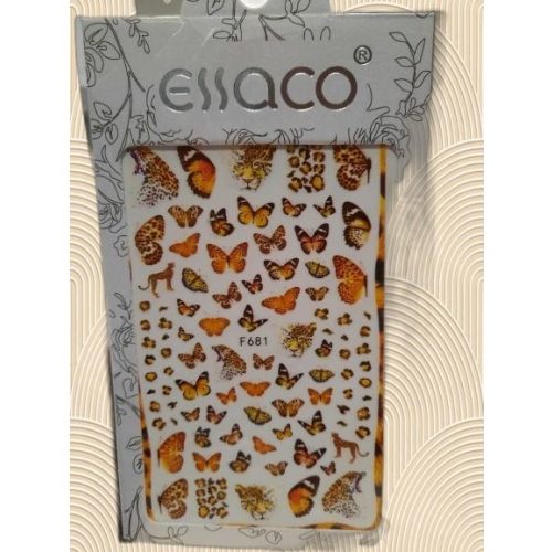 Essaco körömmatrica QF681 - Műköröm díszítő matrica