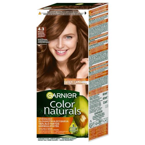 Garnier Color Naturals 4.3 hajfesték - intenzív őszi réz árnyalat