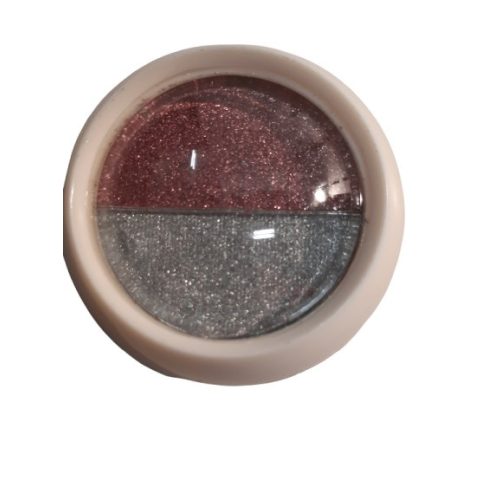 Essaco Chrome Por pink-ezüst hajdísz