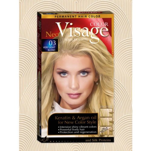 Visage Color 03 nagyon világos szőke hajfesték