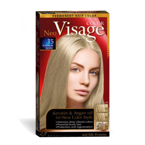 Visage Color 15 platina szőke hajfesték