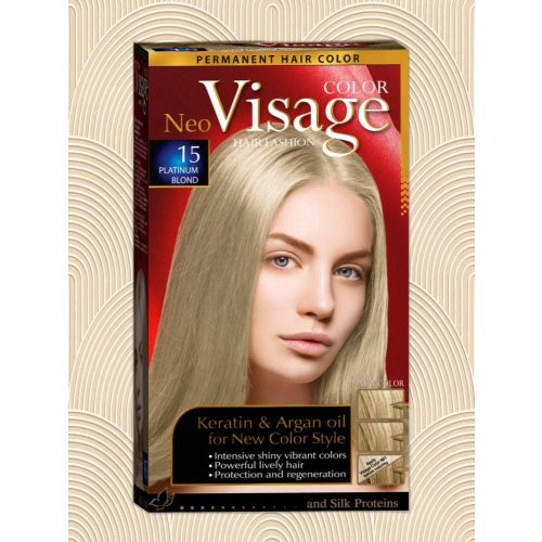 Visage Color 15 platina szőke hajfesték