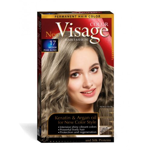 Visage Color 17 közepes gyöngyszõke hajfesték