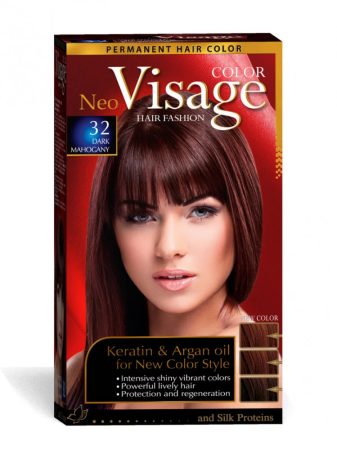 Visage Color 32 sőtét mahagói