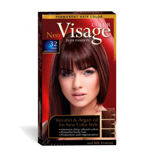 Visage Color 32 sötét mahagóni hajfesték
