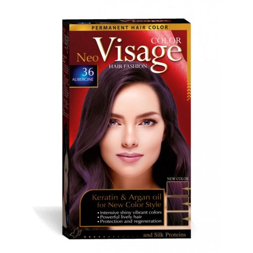 Visage Color 36 padlizsán hajfesték