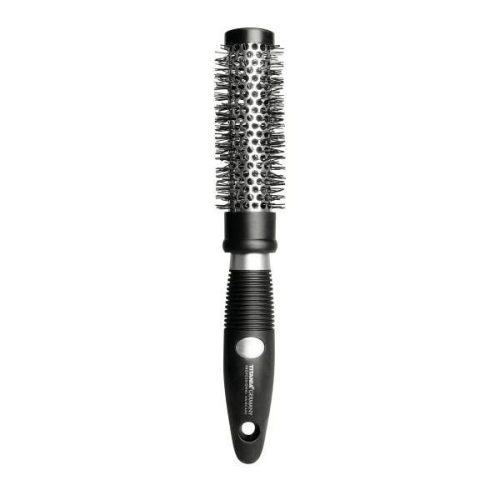 Titania körkefe 4cm fekete-ezüst hajkefe