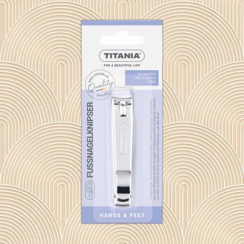 Titania körömcsipesz T1052/2 - rozsdamentes acél körömcsipesz