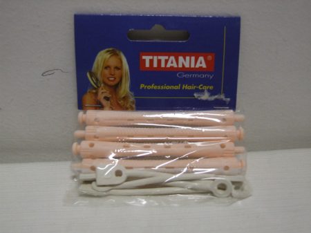 Titania hajcsavaró 7mm fe-rózsaszín