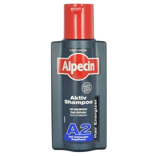Alpecin sampon A2 Aktív Zsíros - zsíros hajra