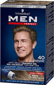 Schwarzkopf Men hajszínező40
