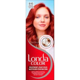 Londa hajfesték 8/45 (47) - Világosbarna árnyalat arany-vörös reflexekkel