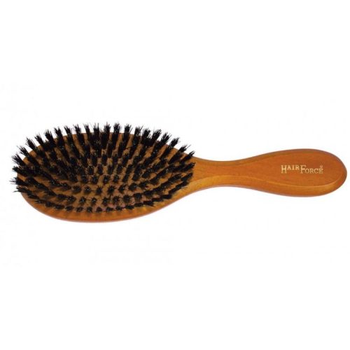 HairForce Kefe Fa Ovál252104 hajkefe fa nyelű ovális formával