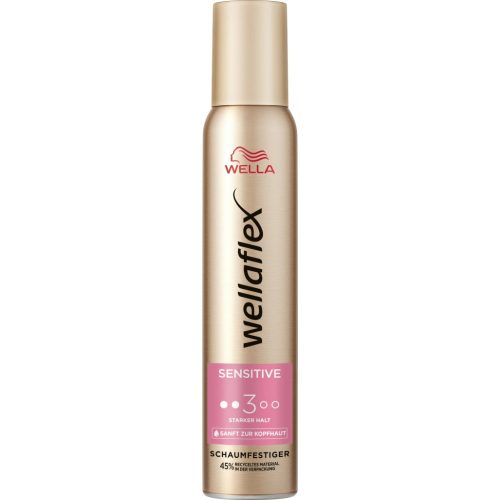 Wellaflex hajhab sensitive 200ml - érzékeny fejbőrre ideális hajhab