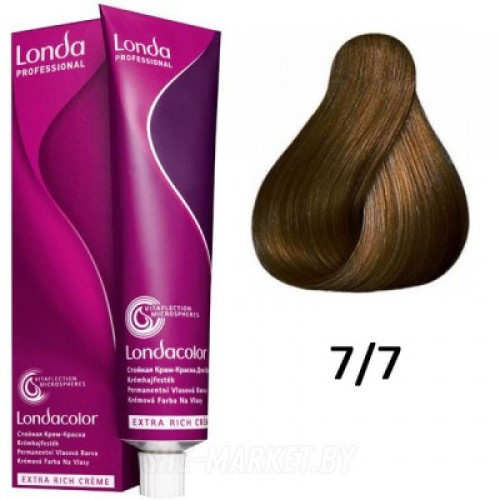 Londa color hajfesték 7/7 közepes vörösesbarna árnyalat