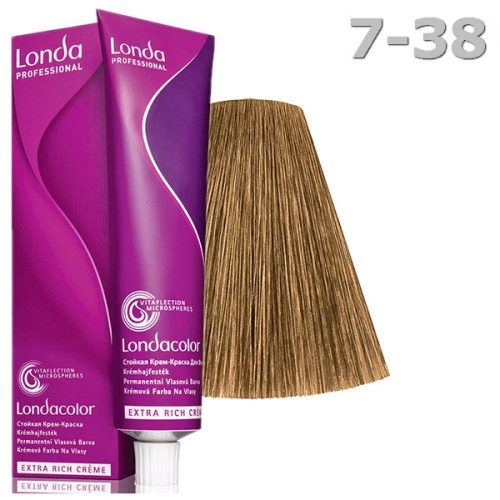 Londa color hajfesték 7/38 aranybarna árnyalat