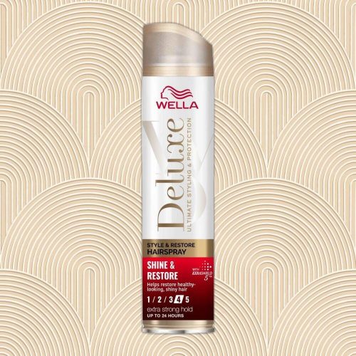 Wella Deluxe hajlakk 250ml shine - csillogó haj