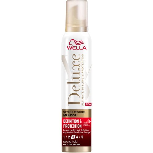 Wella Deluxe hajhab 200ml Define - hajformázó habspray