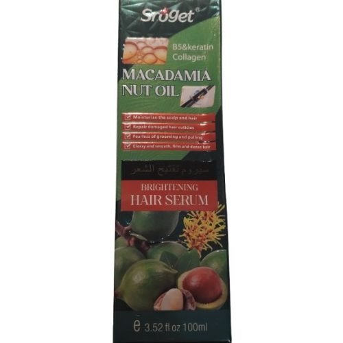 Sroget hajápoló olaj makadámia pumpás