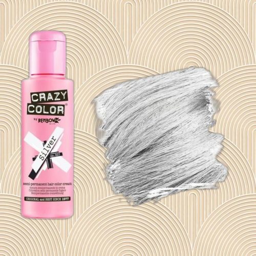 Crazy Color Silver 027 hajfesték