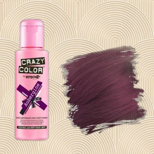 Crazy color 50 Aubergine hajfesték