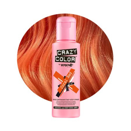 crazy Color 57. Coral red