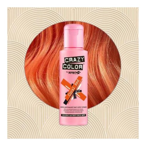 Crazy Color 57. Coral red hajfesték